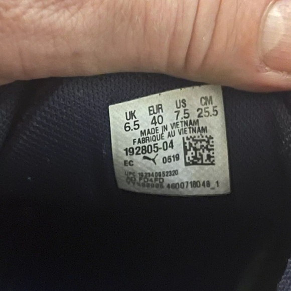 PUMA  Women's Running Shoes Soft Foam Athletic Sneakers Blue  Size 7.5 - Picture 3 of 9